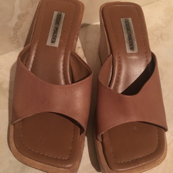 steve madden wooden clogs